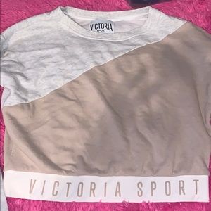 victoria sport cropped top